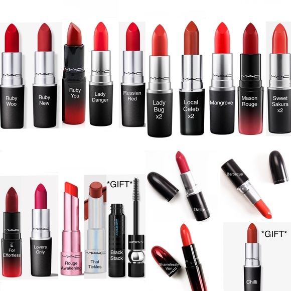 💄💄M•A•C  20 shades of Red💄💄 - Picture 11 of 12